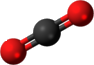  Carbon-dioxide molecule - example of important greenhouse gases being food to the APS processes 